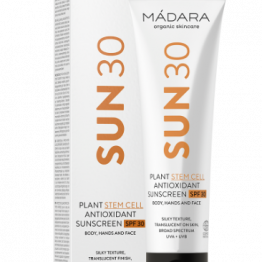 Madara SUN30 Plant Stem Cell Antioxidant Sunscreen Body, Hands, Face SPF30 100ml
