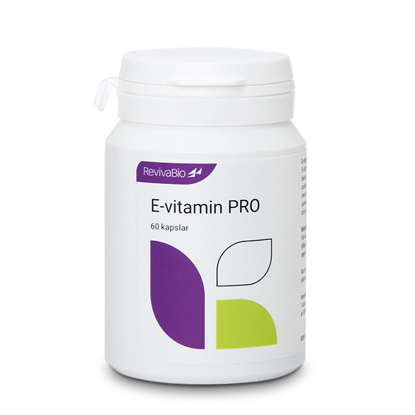 RevivaBio E-vitamin PRO 60kap