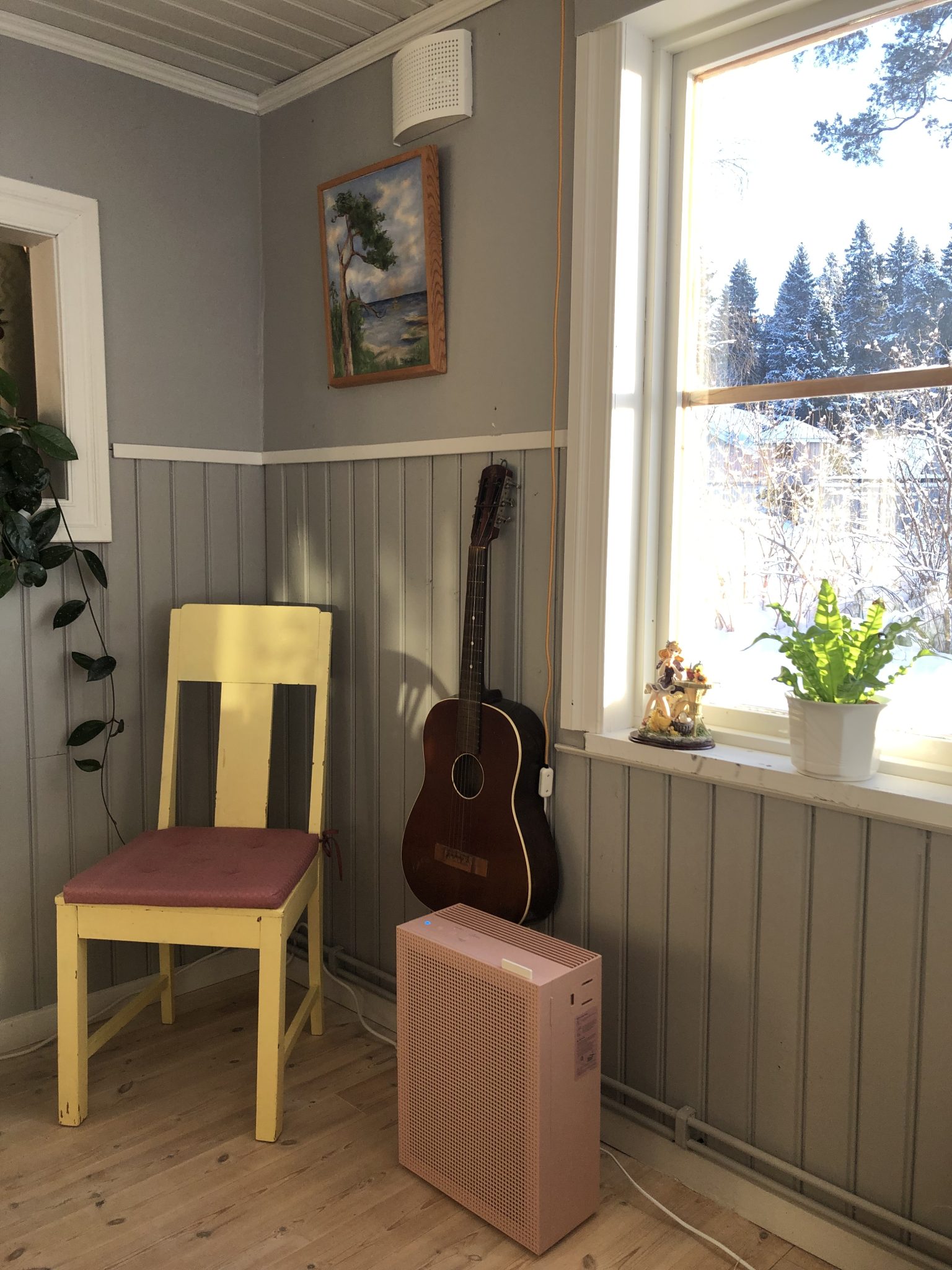 Luftrenare och tilluftsventil