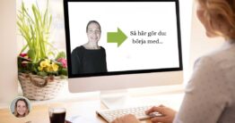 Kurs bild inflammerad och känslig hud