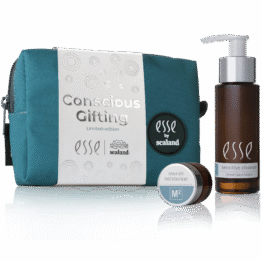 Esse Julgåva Sealand necessär med Kit Sensitvie Rengöring 50ml, och Nourish Sensitive10ml