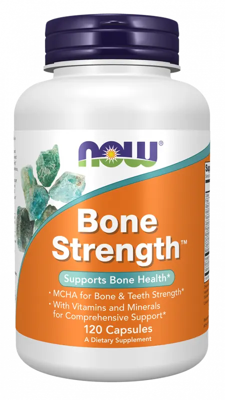NOW Bone Strength MCHA 120kap