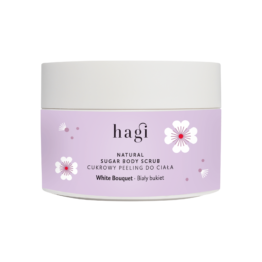 Hagi Natural Sugar Body Scrub White Bouquet
