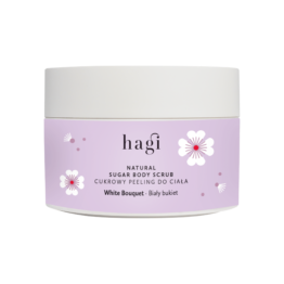 Hagi Natural Sugar Body Scrub White Bouquet